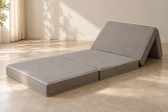 Foldable Guest Mattress Direction — AI-assisted Mattresses concept