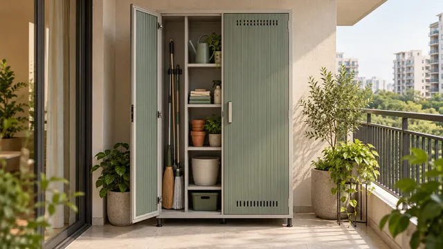 Balcony Storage — AI-assisted Balcony storage concept