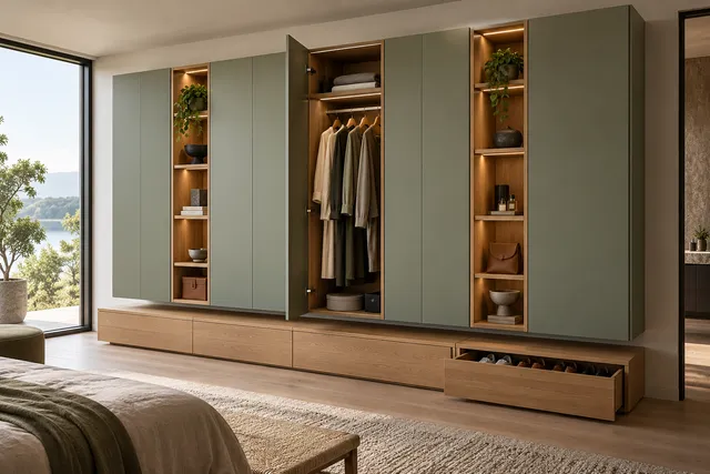 Floating Bays — AI-assisted Wardrobes concept