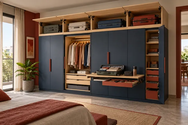 Luggage Loft — AI-assisted Wardrobes concept