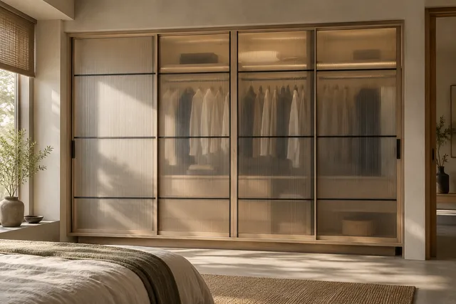 Japandi Screen — AI-assisted Wardrobes concept