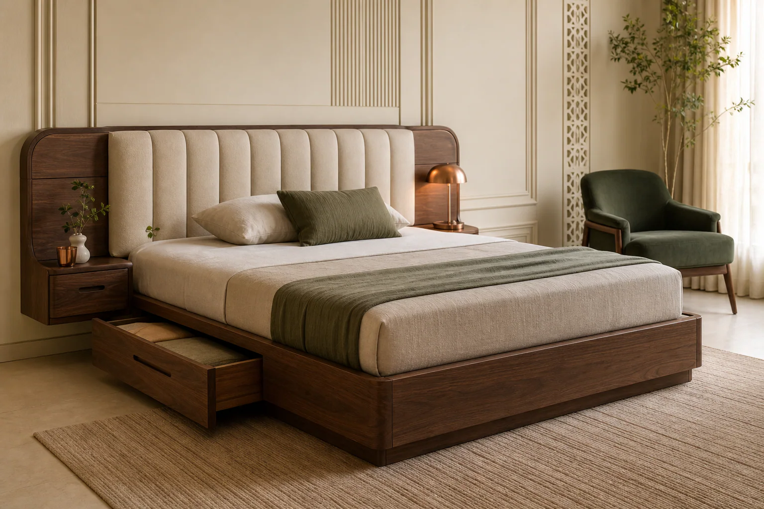 Premium designer bedroom